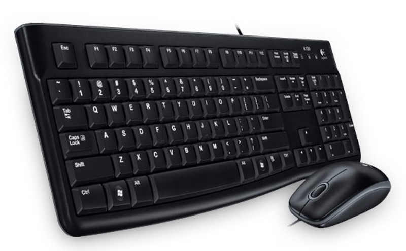 Logitech Desktop MK120 - Tangentbord och Mus set - 920-002549