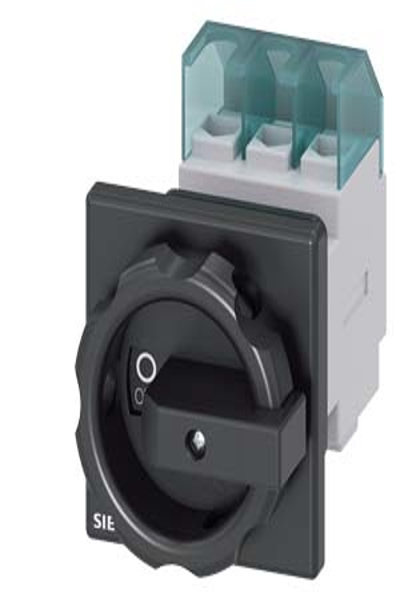 Siemens 3LD2154-0TK51 Switch 3P Black 690V