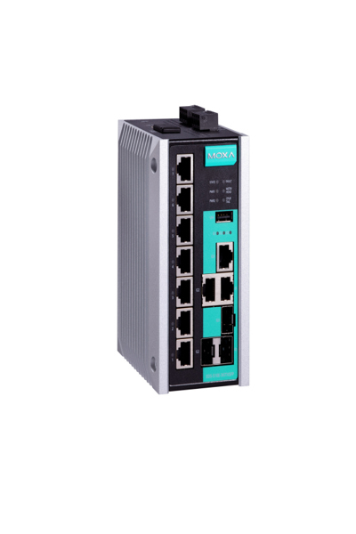 Moxa EDS-510E Series EDS-510E-3GTXSFP Managed Switch