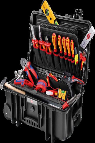 KNIPEX Robust26 Move Electrician Tool Case - 00 21 33 E