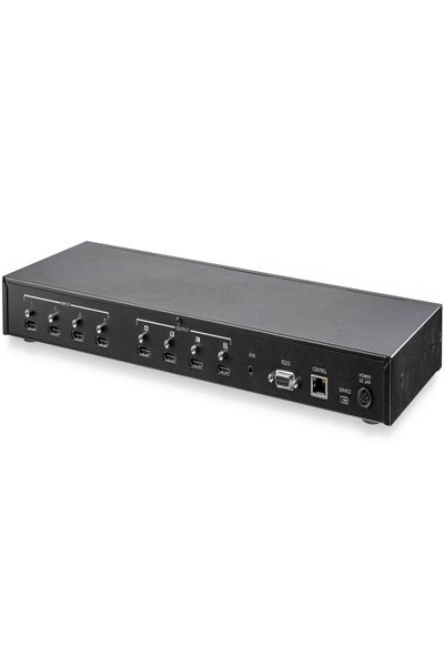 Commutateur matriciel HDMI 4x4 StarTech.com avec contrôle Ethernet audio