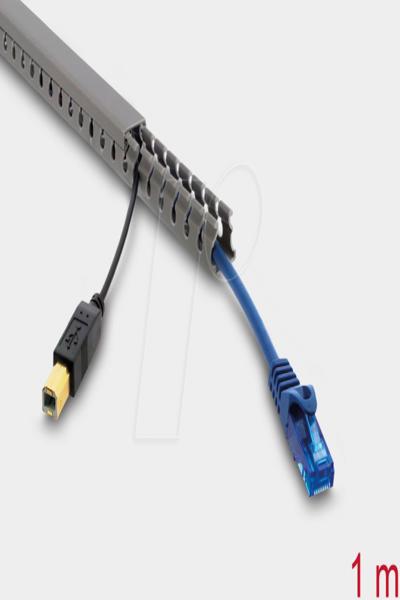 Delock Cable Duct Wiring Management 0.63 x 0.63 Inch - 22025