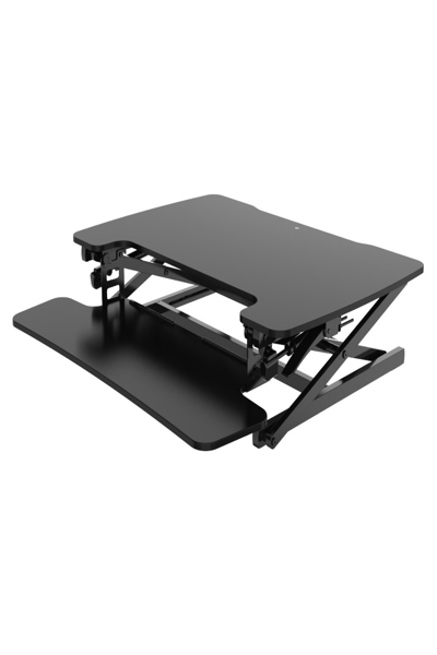 Hannspree Height Adjustable Desktop Workstation Black - 80-PR000002G000