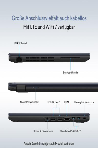 ASUS ExpertBook B36 B3604CVA-Q90098X i7-1355U Affärsdator - 90NX07B1-M003D0