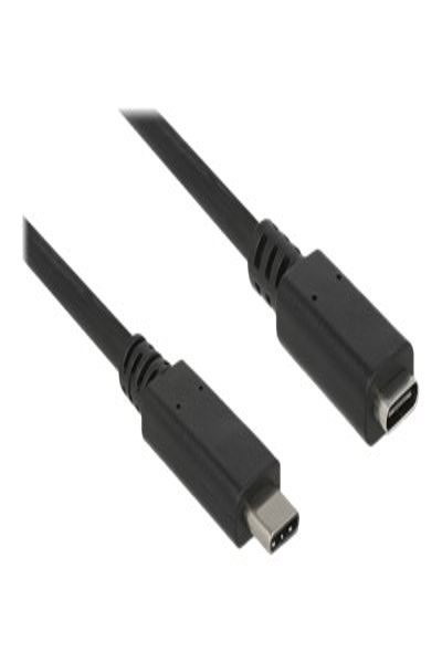 Delock USB-förlängningskabel - 24-stifts USB-C (hane) till 24-stifts USB-C (hona) - 85533