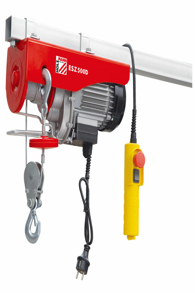 Palan à câble Holzmann ESZ500D 230 V 500 kg 900 W