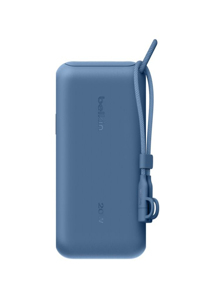Belkin BoostCharge - Power Bank - with Display - 10000 mAh - 20 Watt - PD - 2 - BPB027HQBL