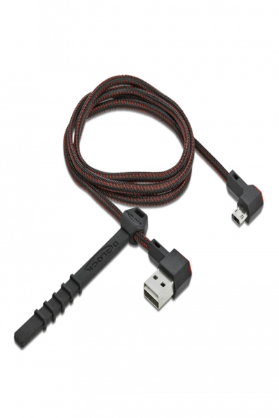 Delock Easy - USB cable - USB (M) left/right angled, reversible to Micro-USB Type B (M) left/right angled, reversible - 85271