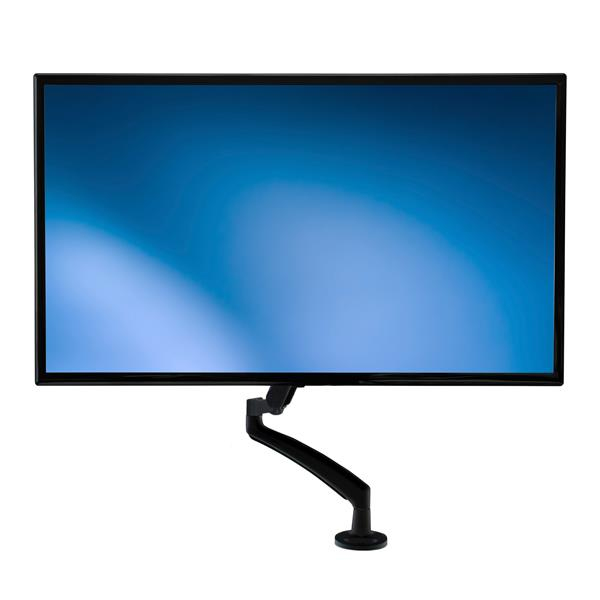 StarTech Single Desk-Mount Monitor Arm - Full Motion Articulating - Steel - Clamp - 7 kg - 30.5 cm (12") - 86.4 cm (34") - 100 x 100 mm - Black - ARMSLIM