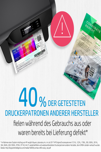 HP DeskJet 301XL Ink Cartridge: Black, 8ml Original - D8J45AE