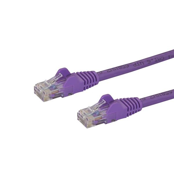 StarTech 10m Purple Cat6 Snagless Ethernet Patch Cable - N6PATC10MPL