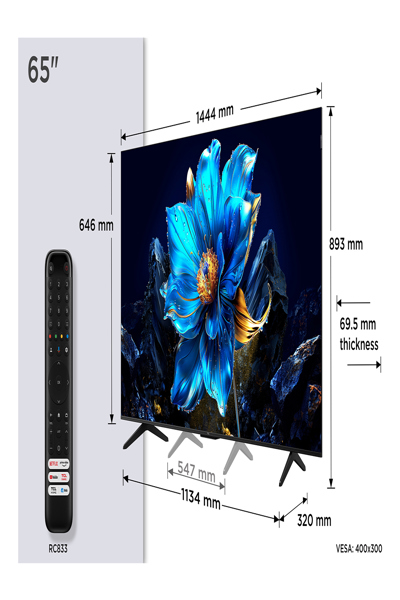 TCL P7K 65P7K 65" QLED Smart TV - 65P7K