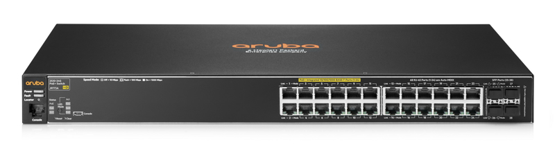 HPE Aruba 2530-24G-PoE+ administrert svitsj - J9773A