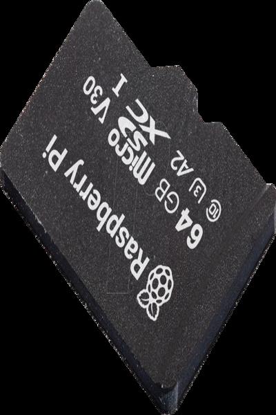 Raspberry Pi 64 GB MICROSDHC A2 Klass 10 U3 - SC1629