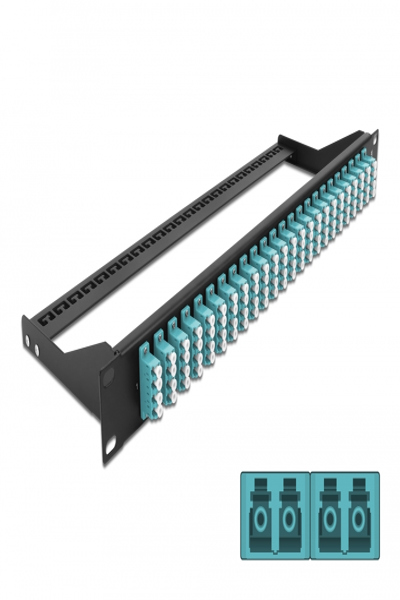 Delock Patch panel - rack mountable - 43401