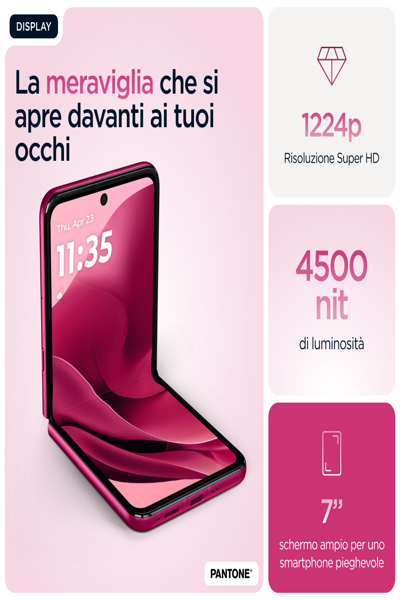 Motorola Solutions Motorola razr 60 Ultra 16/512GB Cabaret pink - PB8R0061PL
