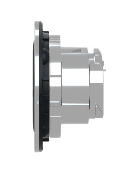 Schneider ZB4F, Bouton, Noir, IP66, IK06, Classe I, 58 g