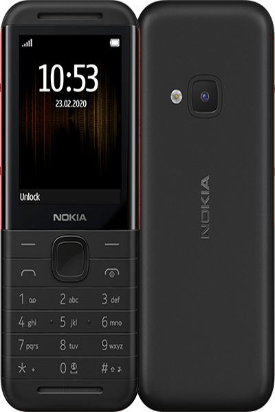 Nokia 5310 TA-1212 DS DSP BG RO BLACK/RED