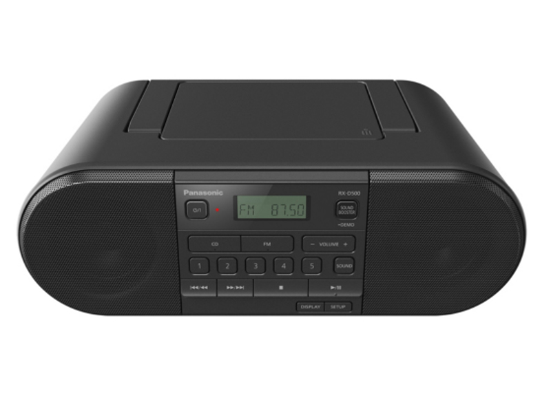 RX-D500EG-K CD Radio Netz & Batteriebetrieb - Tragbarer Radiorecorder ( RX-D500EG-K ) - RX-D500EG-K