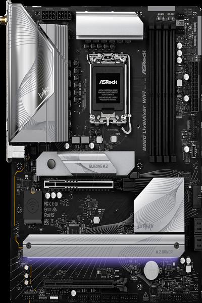 ASRock B860 LIVEMIXER WIFI - Moderkort - 90-MXBQV-A0UAYZ