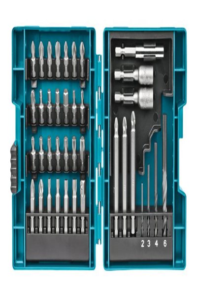 Makita Jeu d'embouts et de forets 38 pièces 2-10mm