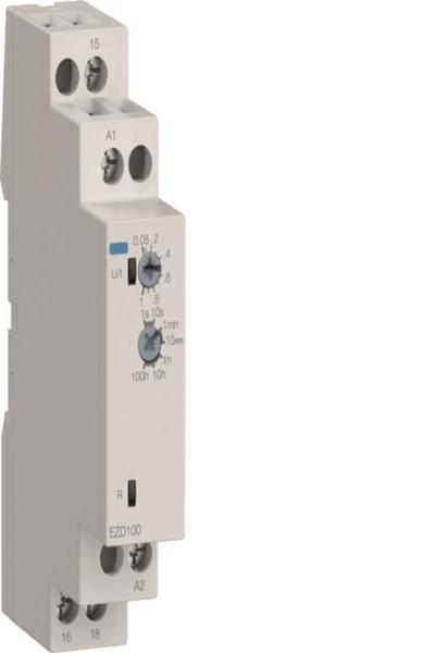 Hager EZD100: 24-240V AC/DC Time Relay
