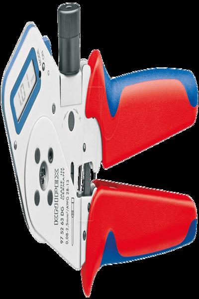 KNIPEX 97 52 63 Pince à sertir pour contacts tournés