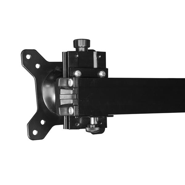 StarTech.com Wall-Mount Dual Monitor Arm - Articulating - 10 kg - 38.1 cm (15") - 61 cm (24") - 75 x 75 mm - 100 x 100 mm - Black - ARMDUALWALL