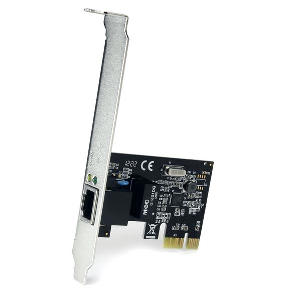 StarTech PCI Express Gigabit Ethernet network card - PCIe server NIC network adapter 10 / 100 / 1000 Mbit/s - Full/Low Profile - Network adapter - PCIe - Gigabit Ethernet - ST1000SPEX2
