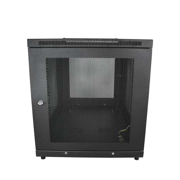 StarTech Server Rack Cabinet - 78.70cm (31") Deep Enclosure - 12U - Cabinet - Black - 12U - 78.7cm (31") (RK1233BKM) - RK1233BKM