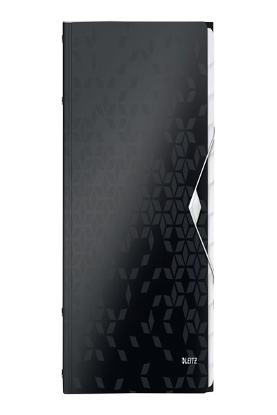 Esselte Leitz Ordnungsmappe WOW 4634 12 FÃ¤cher schwarz