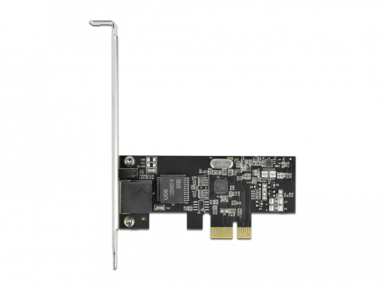 Delock PCIe x1 card for 1 x 2.5 Gigabit LAN - network adapter - 89564