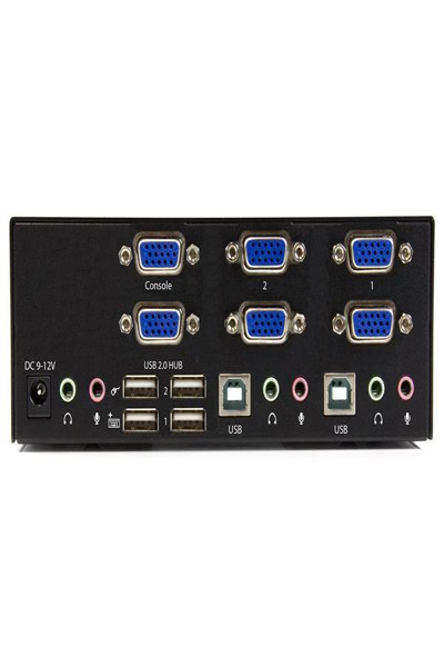 StarTech.com 2-portars VGA KVM-switch - SV231DVGAU2A