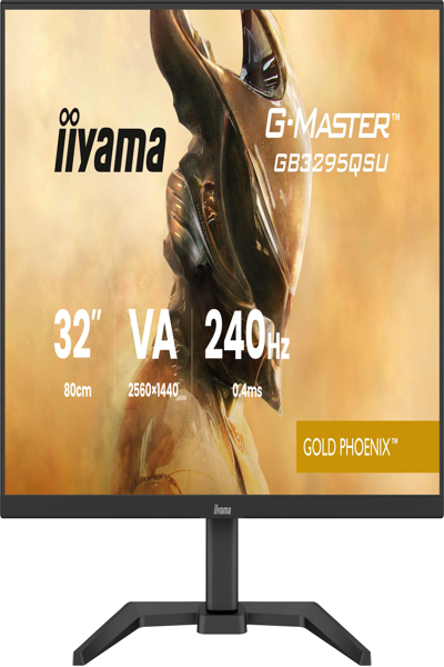 Iiyama GB3295QSU-B1 Gaming Monitor 32" TFT G-Master Flat Screen - GB3295QSU-B1