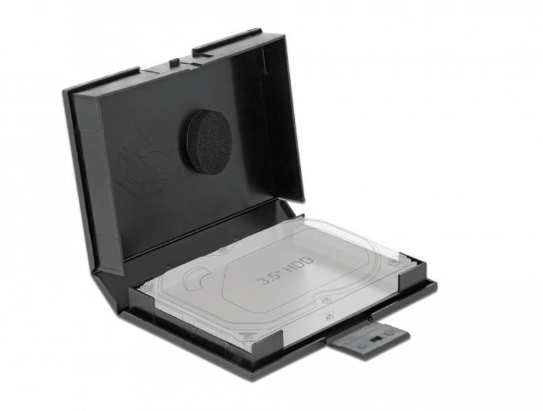 Delock Hard disk drive protective housing - 18372