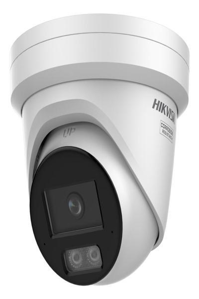 Hikvision Smart Hybrid Light with ColorVu: Fixed Turret Network Camera - DS-2CD2387G3-LI2UY(2.8MM)
