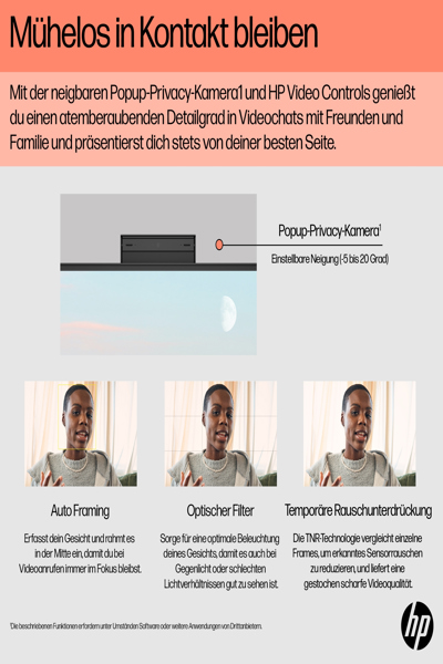 HP 24-cr0110ng All-in-One PC: Ryzen 3 7320U, 4.1 GHz - A3HE5EA