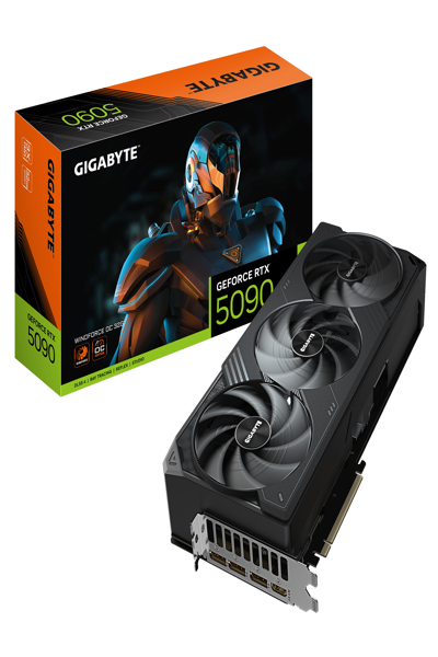 Gigabyte GeForce RTX 5090 WINDFORCE OC 32G Graphics Card - GV-N5090WF3OC-32GD