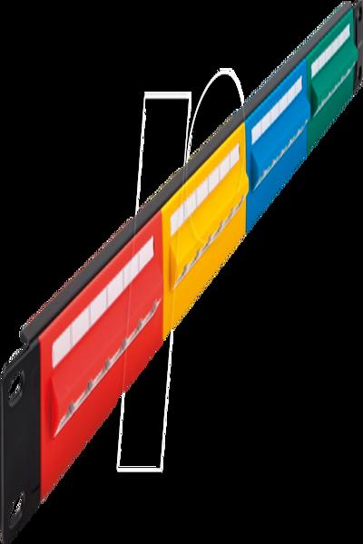 Delock Patch panel - cabinet mountable - 66880