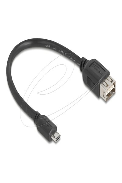 Delock USB 2.0 Kabel EASY Typ Micro-B Stecker zu Typ-A Buchse 0 - Cable - Digital - 81516