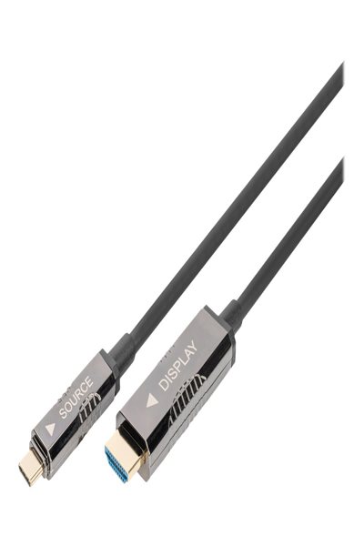 DIGITUS Adapter cable - 24 pin USB-C male to HDMI male