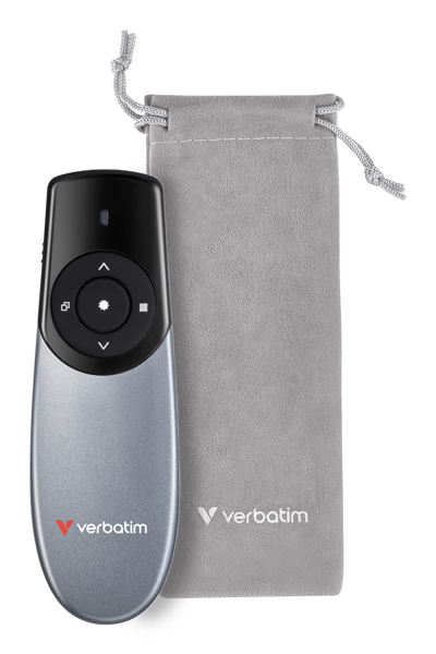 VERBATIM FOCUS WIRELESS PRESENTER WITH RED LASER POINTER - 32365