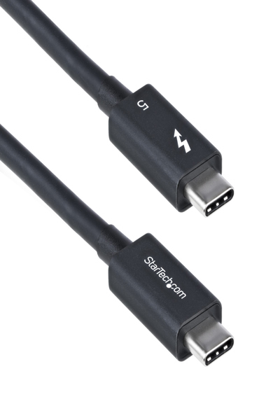 StarTech.com 60 cm Thunderbolt 5-certifierad kabel - TBLT5MM80CM240W