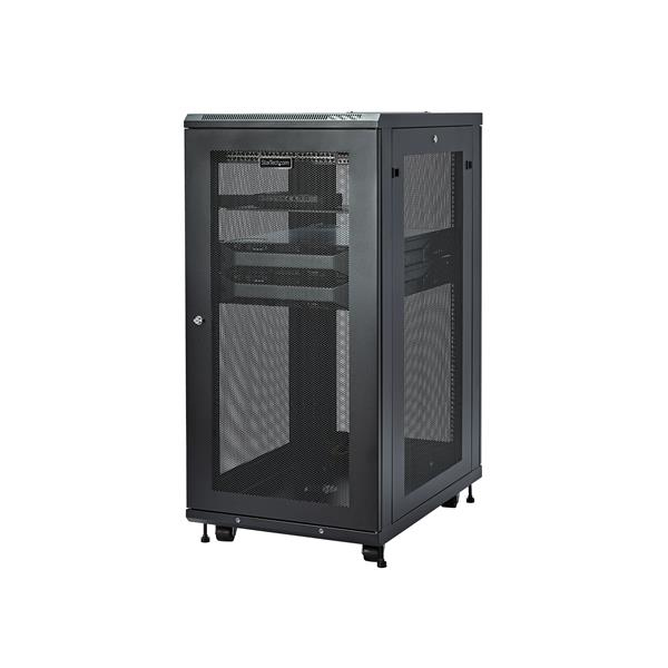 StarTech 24U 31in Deep Network Server Rack Cabinet - RK2433BKM