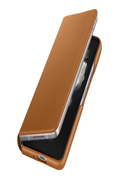 Samsung EF-FF926 - Flip case - Samsung - Galaxy Z Fold3 5G - 19.3 cm (7.6") - Brown
