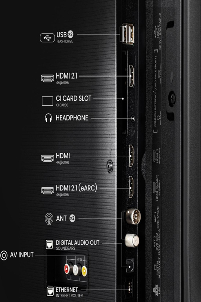 HISENSE 43A6Q 43" 4K LED SMART TV BLACK - 43A6Q