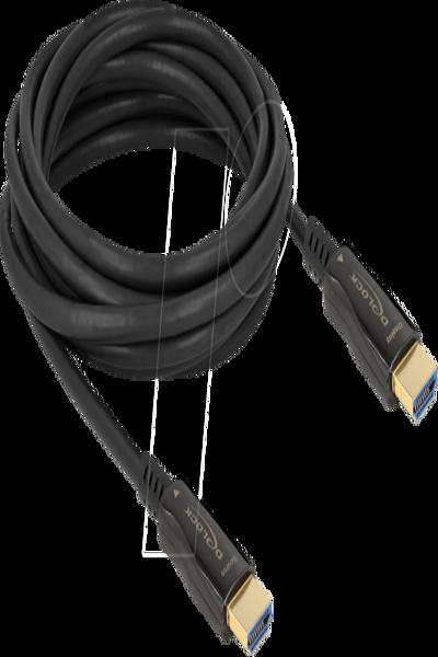Delock Aktives Optisches Kabel HDMI 8K 60 Hz - Cable - Digital/Display/Video - 84075