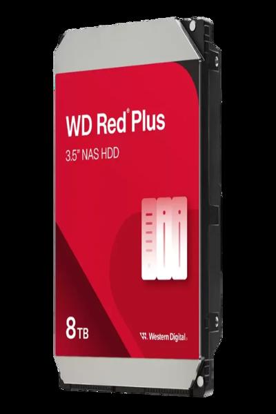 WD Red Plus WD80EFPX 3.5-inch 8TB NAS SATA 3 - Hard Drive - 2W10465