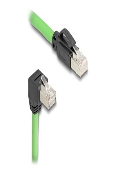Câble réseau Delock - RJ-45 (M) vers RJ-45 (M) coudé vers le bas