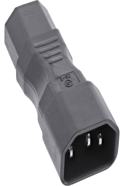 InLine IEC C14/C13 Power Adapter 3-pin - 16723A
